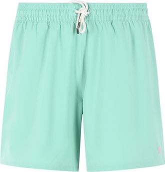 Polo Ralph Lauren Ba&ntilde;ador de poli&eacute;ster el&aacute;stico verde Traveller de Polo Ralph Lauren