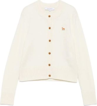 Maison Kitsuné Cardigan con ricamo - Toni neutri
