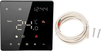 OEM Termostato Inteligente Para El Hogar, Control Por Aplicaci&oacute;n, Pantalla T&aacute;ctil Digital, Controlador De Temperatura Interior, 100-250 V Ca, 16 A, Wifi