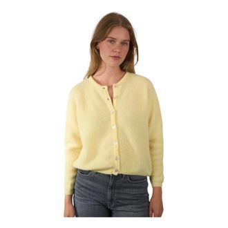 American Vintage Truien & Vesten, Dames, Geel, S, Wol, Truien