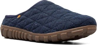 Bogs Snowday II 78889-402 Slipper Womens B Blue Quilted Fleece Lined JOBB2266