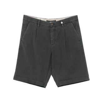 Myths Casual Shorts, male, Gray, Size: 2XL Pleated Shorts