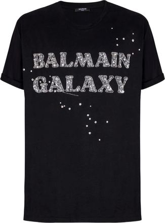 Balmain T-shirt Galaxy - Nero
