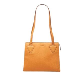 Loewe Pre-owned Tote Bag - Dames - Vintage Schoudertas - Geel - ONE Size - Leer - Vintage