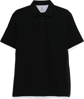 Brunello Cucinelli Trim Polo Shirt
