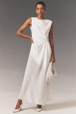 Significant Other Farrah Asymmetric Maxi Dress