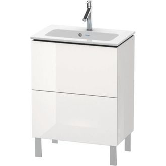 Duravit L-cube Mueble De Aseo Vertical Compact, 2 Cajones, - Duravit