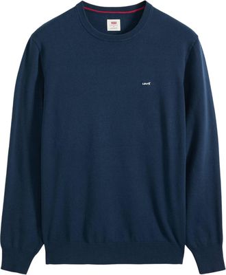 Levi's Heren Geborduurd Logo Crewneck Trui (Naval Academy)