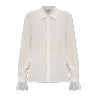 Zadig&Voltaire Donna, Camicette, Beige, XS, new