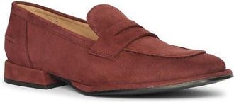 SaintG Carla Penny Loafer in Burgundy at Nordstrom, Size 10Us
