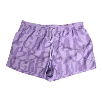 Dolce & Gabbana Hombre, Trajes de baño, Púrpura, Talla: M