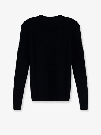 Polo Ralph Lauren Womens Sweater V-Neck Wool-Cashmere Black