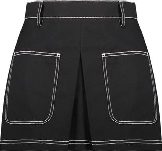 Red Valentino Shorts worden modern - Dames - Bermuda - Zwart - XS - Katoen - Korte Broeken