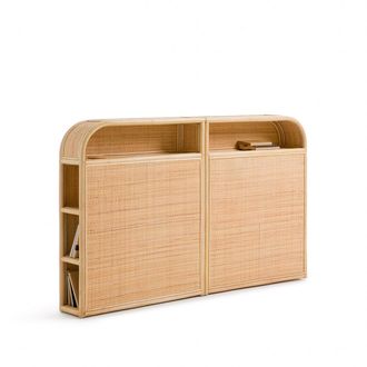 La Redoute Interieurs Hoofdbord in rotan met opberging, Ladara