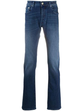 Jacob Cohen mid-rise straight leg jeans - Blue