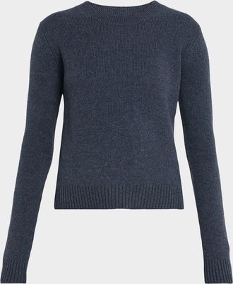 Lisa Yang Sony Cashmere Shrunken Crewneck Sweater