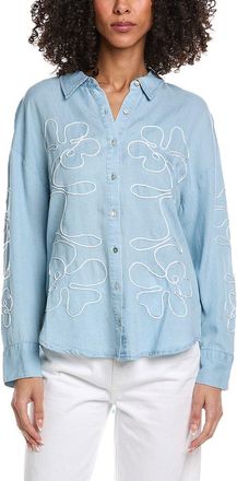 Nicole Miller Stitched Shirt