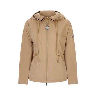 Moncler Cassiopea Jacket - female - Moncler - Light Jackets - Brown - M - Jackets