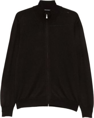 Tagliatore Raymond Vest - Heren - Truien - Bruin - Maat: M Wol