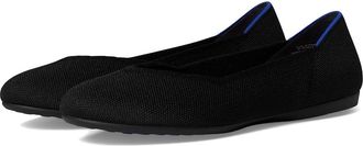 Rothy's The Daily Flats Womens Dress Flat Shoes Black : 10.5 M, Synthetic