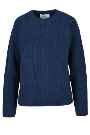 Ballantyne Ribbed Sweater - Blue