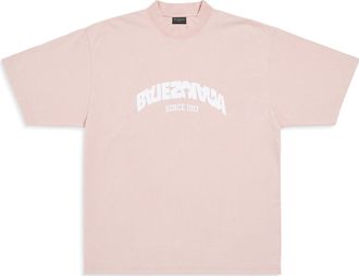 Balenciaga Back Flip T-shirt Light Pink 764235TPVF95708