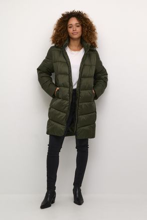 Kaffe Jas Regular fit Forest Night dark green