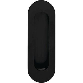 Intersteel Intersteel - Tirador Para Puerta Corredera 4476 Va Negro Ov.bl.l.120mm An.40mm