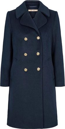 Rue de Femme Mujer, Abrigos, Azul, Talla: S