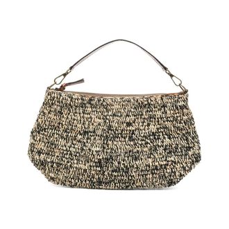Ibeliv Handbags, female, Multicolor, Size: ONE SIZE Woven Top-Handle Bag
