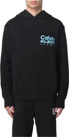 Calvin Klein Gedurfde Kleur Institutionele Hoody - Heren - Hoodies - Zwart - XL - Hoodies & sweatvesten