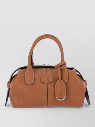 Tod's shoulder bag detachable strap textured leather