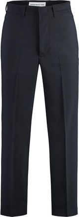 Department Five Dark Navy Straight Pants