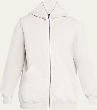 DRKSHDW RICK OWENS Cotton Full-Zip Hoodie