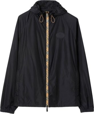 Burberry Black Logo Hood Jacket