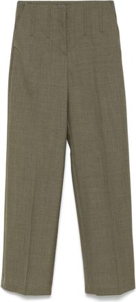 MUGLER Pantalon met korset - Groen