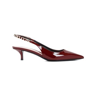 Gucci Dames, Schoenen, Rood, Maat: 36 1/2 EU Leer
