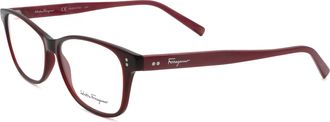 Ferragamo Ferragamo Mens 55 mm Red Opticals