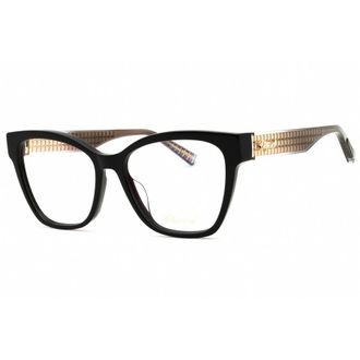 Chopard Ladies Black Rectangular Eyeglass Frames VCH379M