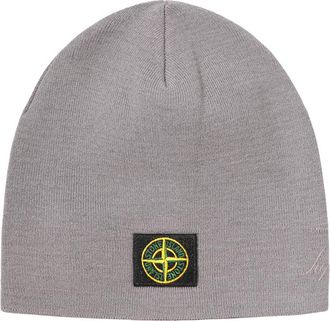 SUPREME FW23 Week10 STONE ISLAND Reflective Beanie Grey SUP-FW23-2424