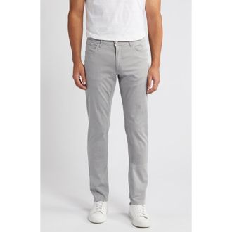 Brax Chuck Modern Fit Five-Pocket Pants in Silver at Nordstrom, Size 35 X 34