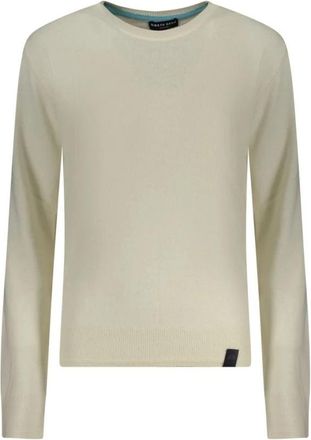 North Sails Ocean Positive Wool Sweater - Dames - Ronde hals truien - Beige - M - Wol - Truien & Vesten