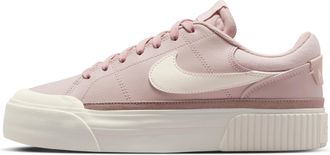 Nike Womens Court Legacy Lift Shoes in Pink | DM7590-602