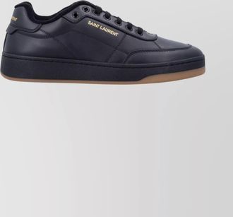 Saint Laurent leather low-top sneakers