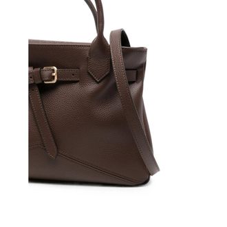 Ballantyne Calfskin Leather Tote Bag - Brown