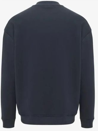 Genti Crewneck Sweater - Heren - Sweatshirts - Blauw - S - Hoodies & sweatvesten