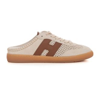 Hogan Sneakers, female, Beige, Size: 7 1/2 US Cool Leather Sabot