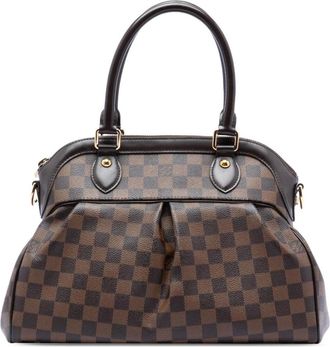 Louis Vuitton Pre-owned Handbags, female, Brown, Size: ONE SIZE Pre-owned Structured Satchel Bag