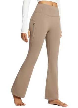 Legging 3/4 Femme Baleaf - Taille Haute - Avec Poches - Yoga, Fitness - Taille Haute