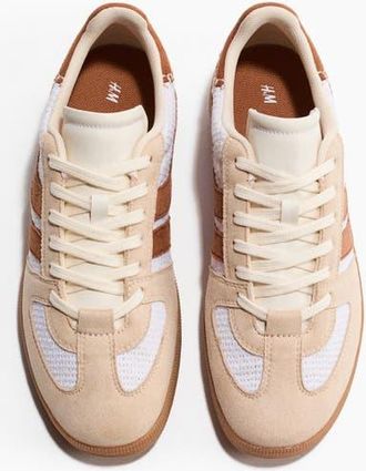 H&M Sneakers in Beige/white at Nordstrom, Size 11